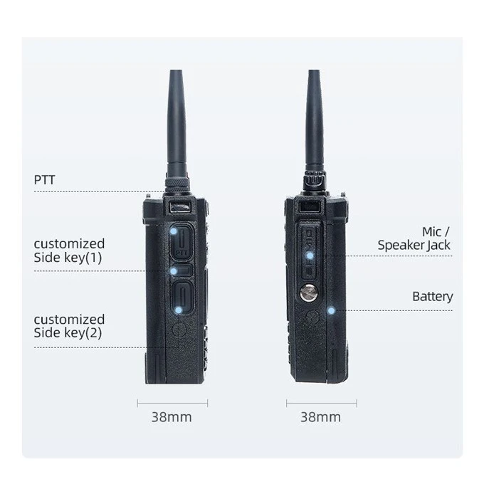 Portable Uhf Vhf Two Way Radio