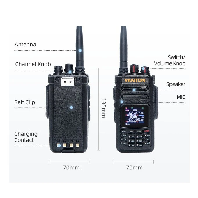 Portable Uhf Vhf Two Way Radio