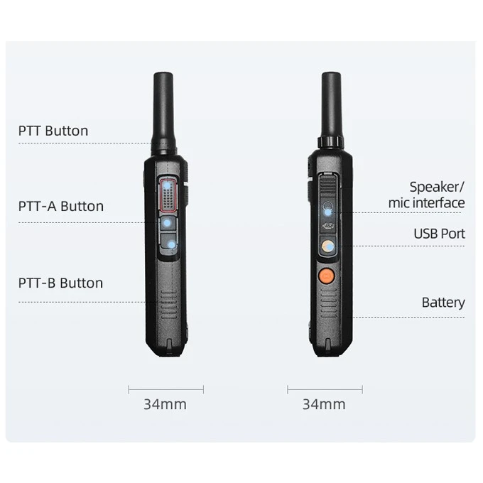 Walkie Talkie Phone With Sim