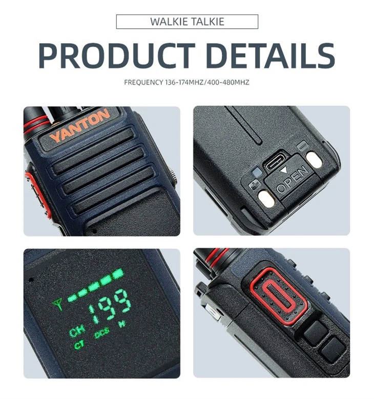 Walkie Talkie With Hidden Display